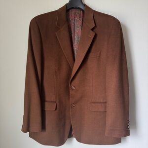 Lauren Ralph Lauren Rich Brown Men's Blazer 42R